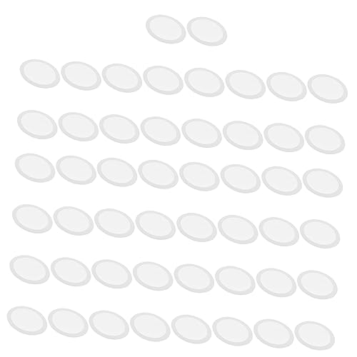 Toddmomy 50PCS Durable Flute Diaphragms Membranes Instrument Supplies for Crisp Sound Easy to Install and Remove Material