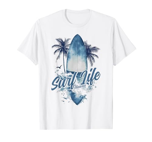 Hawaii Surf Life Surf Hawaiian Vintage Surfeur T-Shirt