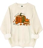 Photo Gallery cozy season felpa, books lover fall shirt, fall hoodie per le donne, khika, l Photo Gallery cozy season felpa, books lover fall shirt, fall hoodie per le donne, khika, l