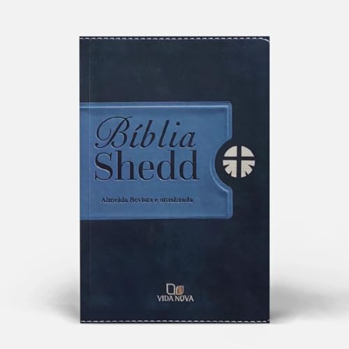 Bíblia shedd – duotone azul: