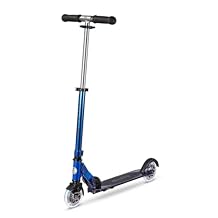 Micro Scooters | Micro Sprite LED Childrens Scooter | Handlebar Adjustable | Light Up Wheels | Foldable | 5-12yrs | Boys & Girls