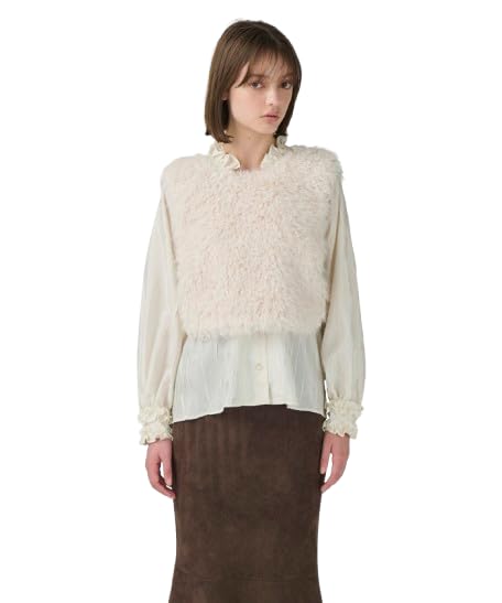 Amazon | [グレースコンチネンタル] ベスト 2024AWｼｮｰﾄﾌｧｰﾍﾞｽﾄ