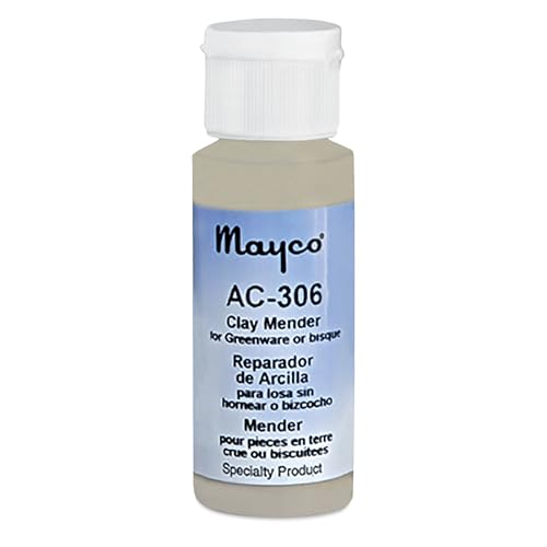 Mayco Clay Mender - 2 Oz Used for Pottery Tan Color