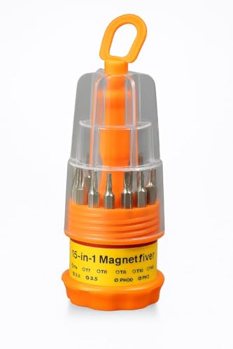 Image of ENVOLO MART 15 in 1 Screwdriver Set | Magnetic Multipurpose Tool Kit for Electronics, Laptop, Tablet & Household Repairs | Mobile Repair kit | Multipurpose Precision Repair Tool Kit | screwdriver set