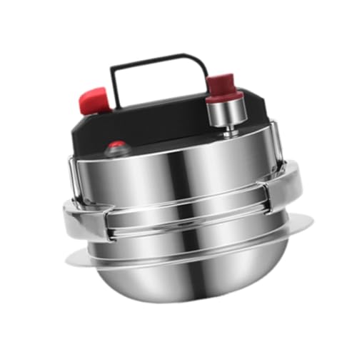 Olla a presión de aluminio inoxidable 0.8L