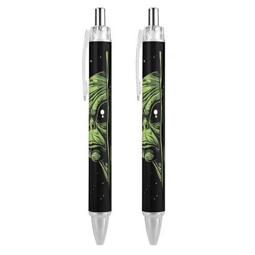 Bolígrafo retráctil de 0,5 mm Cool Alien con trazo fino impecable para notas de oficina