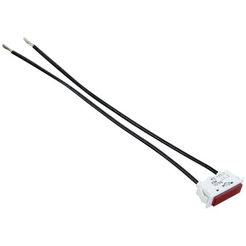 Exact FIT for APW 15134 Signal Light 3/8" X 1-5/16" RED 250V - Replacement Part BY MAVRIK