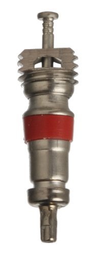(Pack of 100) Premium TPMS Safe, Nickel Plated Red Valve Cores, for Schrader Valves, VA-01 for Use on Cars, Trucks, Semi-Trucks, Motorcycles, Bikes, HVAC, Air Conditioning Applications
