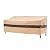 WJ-X3 Beige & Coffee Patio Sofa Cover, 87W x 42D x 35H Inches - Waterproof, UV-Resistant 3-Seater Outdoor Couch Cover - Heavy Duty, Anti-Fade & Wind Resistant
