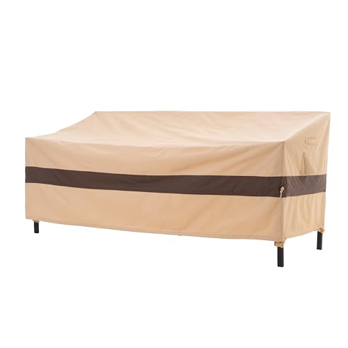 WJ-X3 3-Seater Outdoor Sofa Cover, Heavy Duty Patio Sofa Cover,