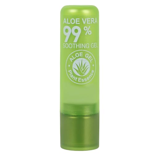 BIUDECO Bálsamo Labial Tinte y Aloe Hidratante y Resistente al Agua Exfoliante Labial Cambio de Color Térmico para Labios Suaves y Reparación Diaria