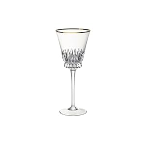 Villeroy & Boch - Grand Royal Gold Weißweinkelch Set mit Goldrand, Weingläser à 125 ml, Kristallglas, klar