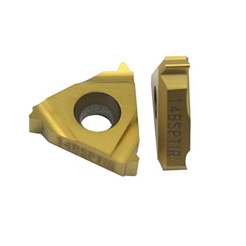 Tool Part for 16IR 14BSPT 20PCS Threading Inserts Internal Threading Insert Indexable Lathe Inserts 16IR 14BSPT LDC Tool
