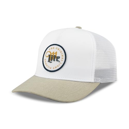 Gorra ajustable blanca Miller Lite Original miniatura 1