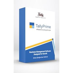 TallyPrime Silver Lifetime license for Single User/PC – Accounting, GST, Invoice, Inventory, MIS & more (No CD. E-mail delivery in 2 hours)
