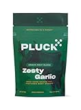 Pluck Zesty Garlic Organ Meat Blend Seasoning | From Grass-Fed & Grass-Finished Pastured Beef Organs with Redmond Real Sea Salt | 30-Day Supply