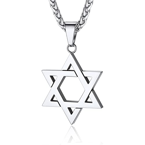 Pendentif juif gravé à offrir comme porte-bonheur religieux