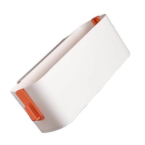 RORPOIR 1pc Wall-Mounted Bedside Storage Box Diaper Organizer Nursing Bottle Container Space-Saving Design for Easy Access Suitable for Nursery Dorm Living Room