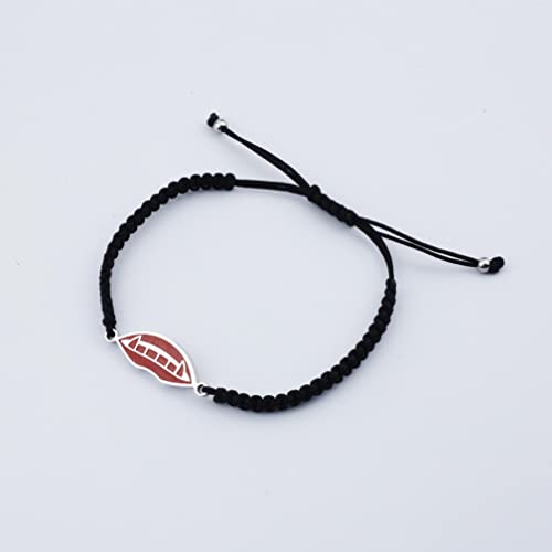 Image of NC Vampire braided rope bracelet Vampire jewelry The Vampire TV Show Inspired Gift Vampire Fandom Gift Vampire Lover Gifts Birthday Gifts (Vampire braided B)