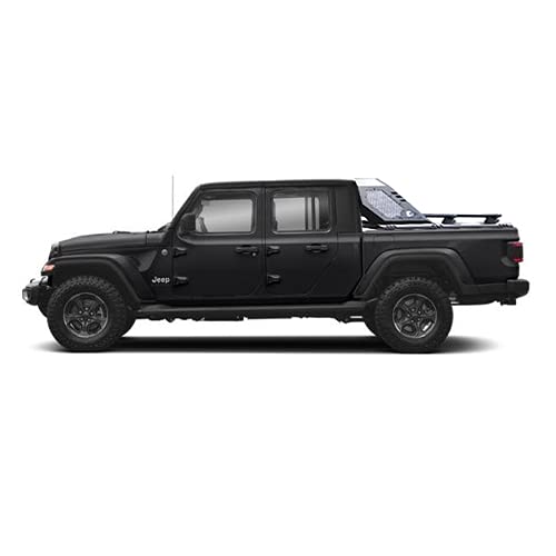 Image of Black Horse Vigor Cross Bar Black Compatible with 2020-2023 Jeep Gladiator-VRCB64-G