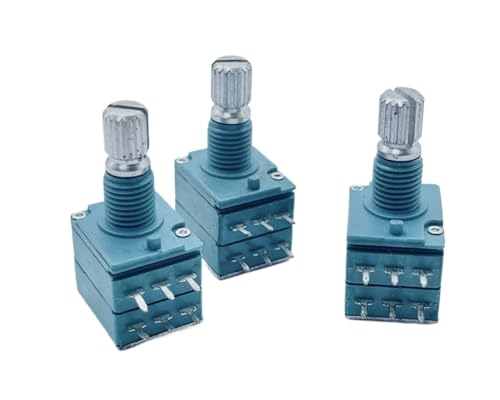 Potentiomètre double B5K pour réparer un bouton de volume audio défectueux