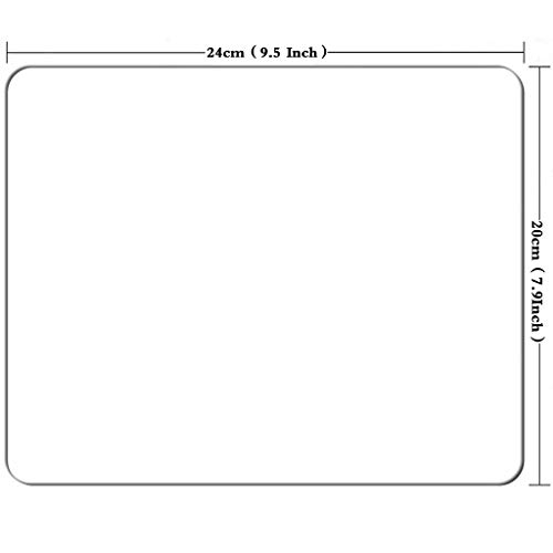 Wasach Office Desk Accessories - Colorful Elephant Mousepad, Mandala Floral Elephant Mouse Pad, Office Decor for Men & Women, Desk Decor