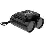 Material: Plástico Sharplace 26mm 2.5X Prismáticos Telescopio de Plástico Juguete para Senderismo Camping de Niños - Negro