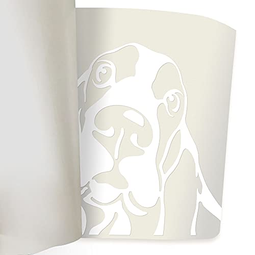 Image of WIRESTER 6 inch Clear Vinyl Decal Sticker Decoration for Car Window (Or Any Flat Surface) - Basset Hound Dog
