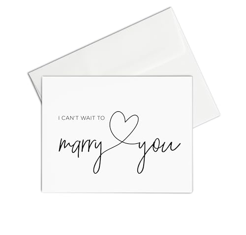 I Can't Wait to Marry You, Bride to Groom Wedding Day Card, Letters to My Husband from Wife, Love Gift for Him, Fiancé Gifts, Vows