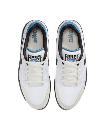 Nike Full Force Low Men's Shoes (HJ7262-100, White/Phantom/Aegean Storm/Black) Size 112