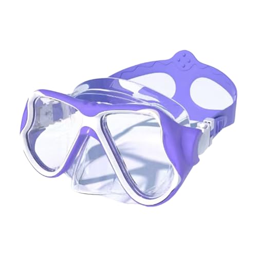 Iuhtrb Gafas de natación con cubiertas de nariz para mujeres y hombres, resistentes a la niebla, para adultos, adolescentes, natación, buceo, surf, buceo de silicona para adolescentes