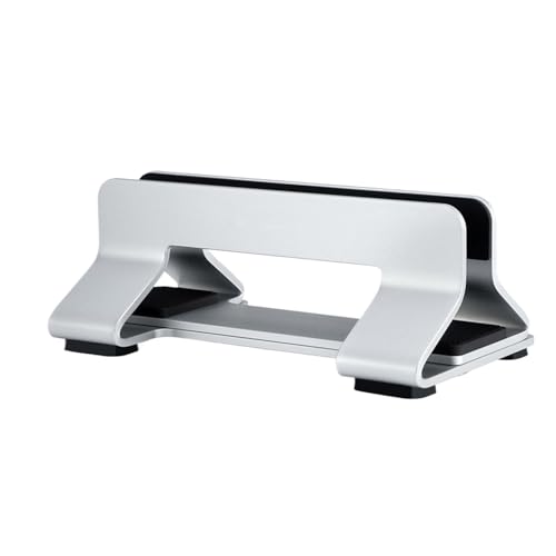 Soporte vertical para portátil ideal para trabajar con monitor en tu despacho