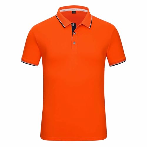 Womens Polo Shirts Short Sleeve Plain Golf Polo T Shirts UK Ladies Lapel Neck Quick Dry Gym Sports Tops Lightweight Comfy Moisture Wicking Tee Shirt Blouses 3-Button