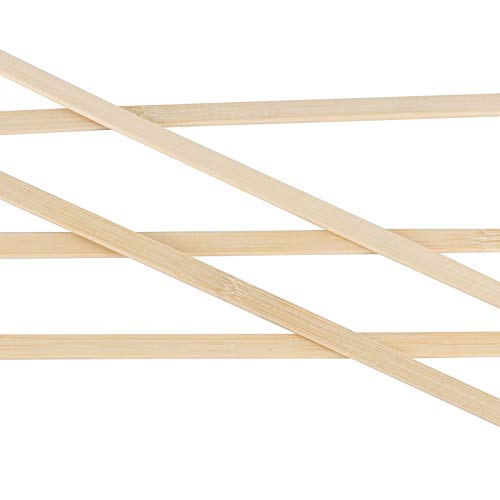 Zoenhou 500 Pcs 15.5 Inch Natural Bamboo Sticks For Crafts, Wooden Craft Sticks, Bamboo Sticks For Parol Making Molding Building Supplies #TOP3