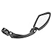 Zerone 360 Degree Adjustable Rear Mirror, Easy Install &, Reflect Light for Safe Cycling with 21-26mm Handlebars, Plastic + Resin, Black (Left Rearview Mirror (HF-MR080L))