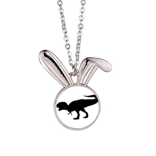 Collier dinosaure et lapin miniature : le cadeau parfait pour elle