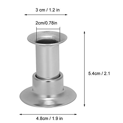 Image of Stainless Steel Moxa Stick Extinguisher, Multi-specification Optional Moxibustion Roll Extinguisher With Ash Collector Tray Dish Stable Base (2cm)