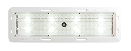 Optronics ILL28CMBP Clear LED Dome Light With Motion Sensor, White