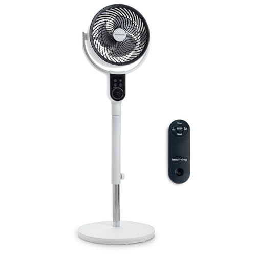 Innoliving Ventilatore a Piantana Digitale High Tech INN-533/INN-534, Slim Design, Display Touch,...