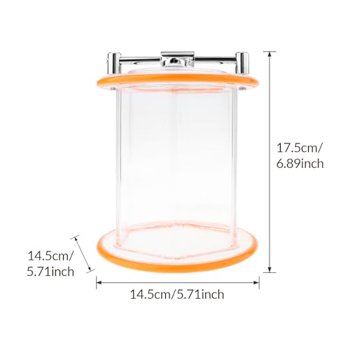 Dynwave 0592D5C837CFCE2EDBF7FEB60E8CBC3D 14.5Cm Barrel Drum Clear 6808 Jewelry Polisher Tumbler Parts Jewelry Rotary Tumbler Replacement Kit Surface Polisher Accessories thumb #1