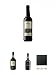 Produktbild Bodegas Sherry Jerez Fino Tradicion 15% 0,75 Liter + Osborne Tawny Port 19,5% 0,75 Liter + Delaforce Fine Ruby Portwein Portugal 0,75 Liter + Schiefer Glasuntersetzer eckig ca. 9,5 cm Durchmesser