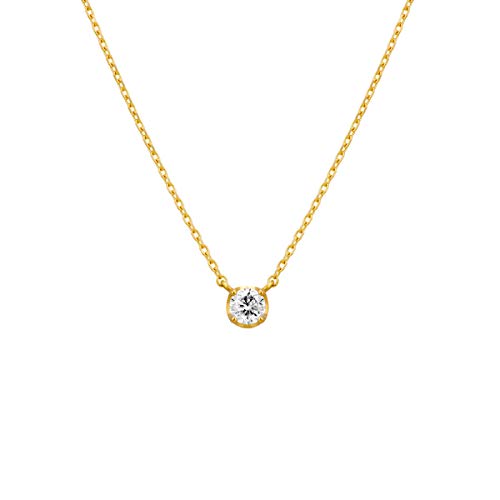 Amazon.co.jp: 4℃(ヨンドシー): K18ゴールド ネックレス