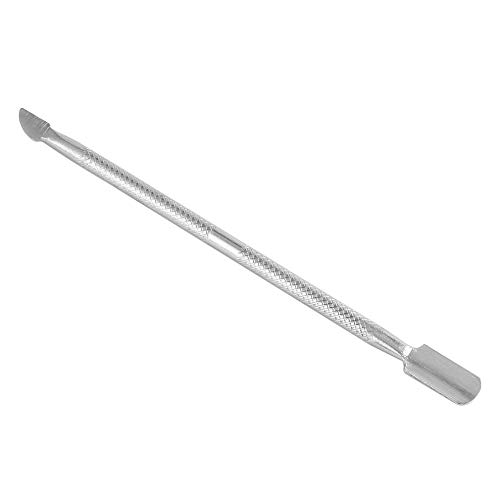 Nagelhautschieber, Edelstahl, Maniküre, Pediküre, tragbar, Metall, silberfarben, 1 Stück – Bild 4