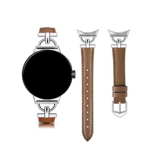 [YYDSFCA] Pixel Watch 4 41mm/45mm ���G���K���g�� �������� PU���U�[�f�� �����o���h �I�V���� �����ȒP �������X�g�o���h �x���g(�u���E��)