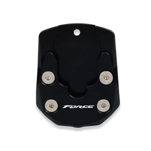 Coussinet d'agrandissement Yamaha Force 155, extension béquille latérale moto alu CNC premium