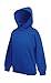 Produktbild Fruit of the Loom: Kids Hooded Sweat 62-037-0, Größe:152 (12-13);Farbe:Royal
