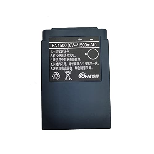 MEELER 8 Pack 6V 1500mAh BN1500 Battery for OHM Remote Control Battery Rechargeable