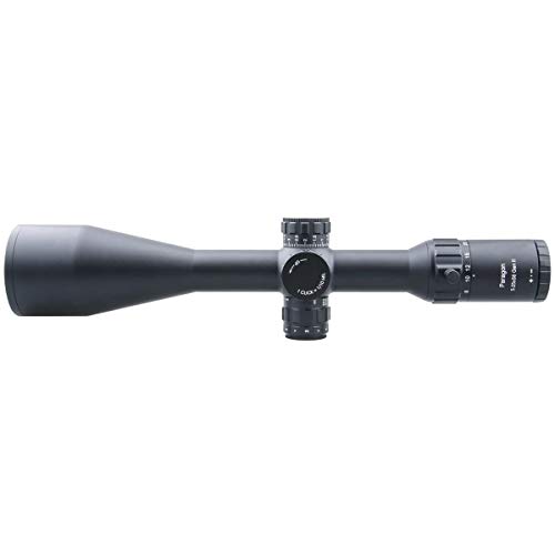 Vector Optics 5-25X56Mm Second Focal Plane (Sfp) Genii 1/10 Mil Tactical Riflescope With Red Illuminated Reticle, 30Mm Mount Rings, Lens Cover, 3 Inch Sunshade (Matte Black) #TOP5