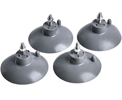 HSTECH (4 pcs) French Fry Suction Cup Feet for Industrial Commercial French Fry Cutter