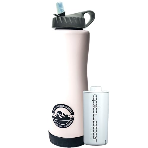 Epic Water Filters Vostok Vacuum Insulated Water Bottle With Filter Usa Made ...